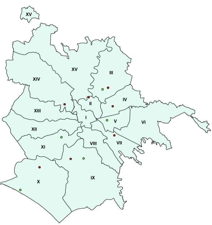 Tab. 14.50 - Centri di raccolta ingombranti e RAEE per municipio. Roma Capitale. Anno 2017 Municipio n.