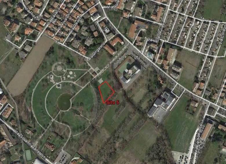 Sito n. 5 Parco Iris parco urbano posto a Sud Ovest, in Comune Padova, tra Via Guglielmo Ongarello e Via Giovanni Canestrini (accessibile). Figura 4. Sito n.5 3.
