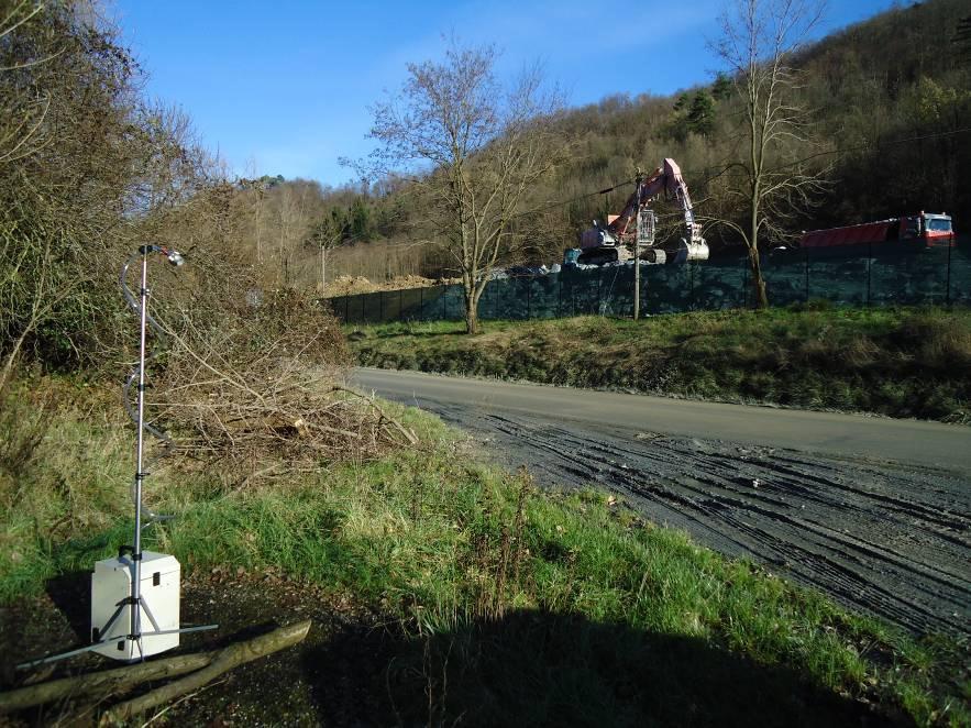 Monitoraggio fibre aerodisperse Il Punto sentinella è posto all esterno della galleria in fase di scavo, con la funzione di segnalare qualunque possibile dispersione di fibre fin dal primo momento.