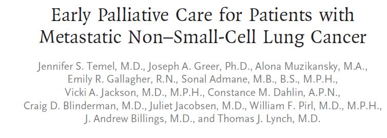 NEJM 2010; 363:733-42 RCT su 151 pazienti con NSCLC, ha dimostrato che