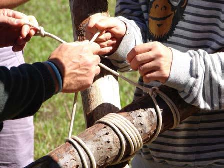 tesoro con la bussola - Zoo-watching - Attività manuali - Costruzione capanne - Trekking leggero - Cena