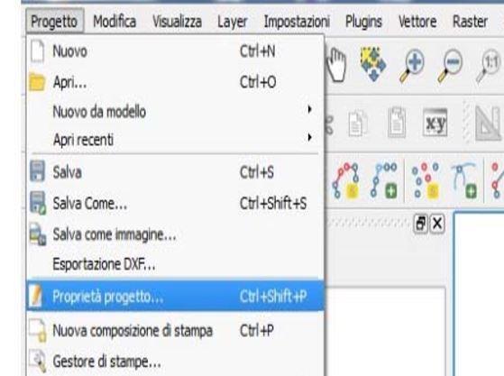 QGIS Impostazioni di base Per chi non ha già iniziato