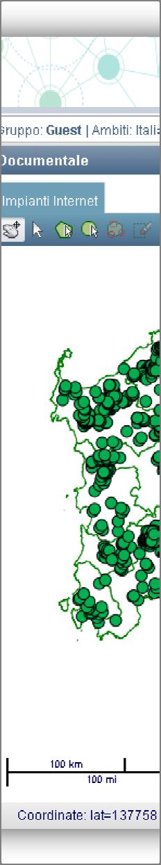 potenza. Figura 1 - Impianti eolici in Sardegna (Fonte: https://atla.gse.it/ /atlaimpianti/project/atlaimpianti_internet.