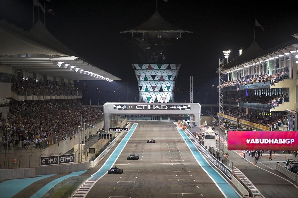 Gran Premio di Abu Dhabi 29 Novembre 1 Dicembre I Circuito di Yas Marina Il più grande evento internazionale negli Emirati Arabi Uniti: sarà il weekend più