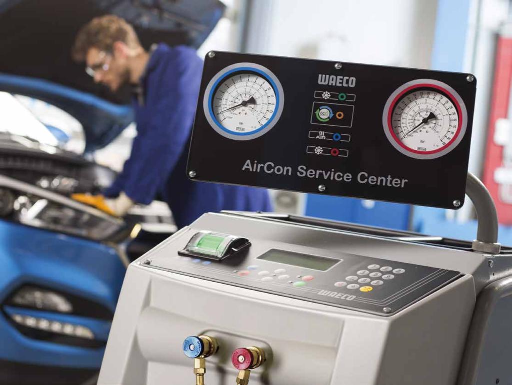 AirCon Service Center ASC 2500 G Low Emission ASC 2500 G LOW EMISSION UTILE ANCHE COME STRUMENTO DI DIAGNOSI Low Emission vale l investimento Esempio di calcolo a pag.