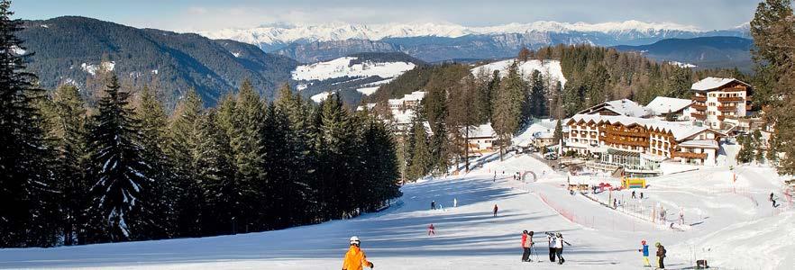 Posto direttamente a bordo pista, l hotel Sonnalp è un punto di partenza ideale per le vostre giornate sugli sci e le camminate con le racchette da neve nel comprensorio del Latemar.