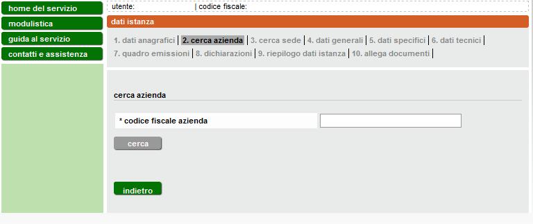 accredita e si presenta l istanza e cliccare cerca (Figura 8).