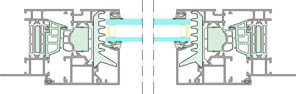 Sistemi a battente AWS 75.SI+ Il sistema Schüco AWS 75 con profondità costruttive di 75 mm convince grazie alle sue caratteristiche funzionali, energetiche ed estetiche.