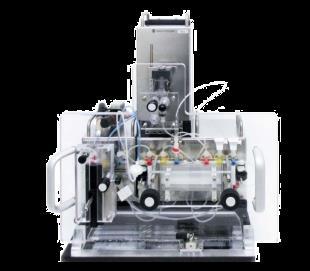 Può essere eseguito sfruttando il sistema MODULAR-LAB PHARMA TRACER, il quale utilizza cassette monouso contenenti tutti i componenti necessari per la sintesi; Viene eseguito in 3 FASI: 1^ FASE(5