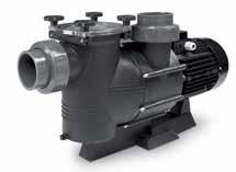 pump and pre-filter made of reinforced polypropylene with fiberglass ronze or plastic impeller depending on the model Shaft and pre-filter drum in stainless steel Three-phase -rotating at 3000 r.p.m. 230/ or 380/600 V (models with higher power to 7.