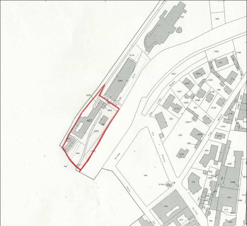 Estratto di Mappa Foglio 10 SCALA 1:2.