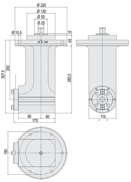 TESTE ANGOLARI A 0 E REGOLABILI DA 0 A 0 RIGHT AND 0 TO 0 ADJUSTABLE ANGLE HEADS τ = 1:1 RPM max = 3000 Nm max = 0 Peso Weight = kg 32,5 uguale same SOLO PER MACCHINE A FLANGIATURA MANUALE ONLY FOR