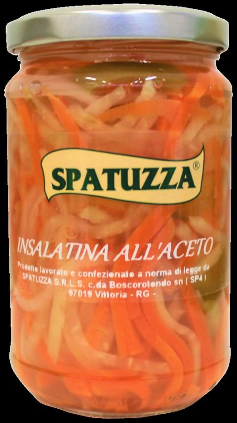 acqua,aceto di vino bianco,sale MIXED PICKLES IN VINEGAR Carrots,turnips,celery,peppers,cucumbers,fennel,cauliflower