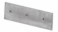 22 65 PIASTRINA PUNZONATA per telaio a sporgere LC PUNCHED PLATE for LC projecton frame 280.P.2P.