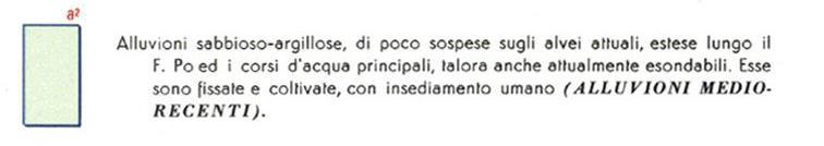 alla zona di Bra (foglio 68), on evidenziata