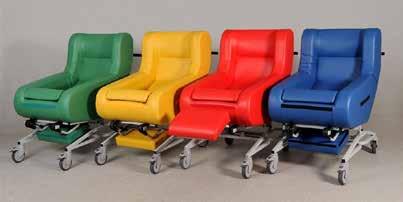 Poltrone e letti da degenza unità Alzheimer POLTRONE LINEA CULLA CHAIR Le poltrone della linea Culla Chair sono poltrone polifunzionali terapeutiche e/o da day bed.