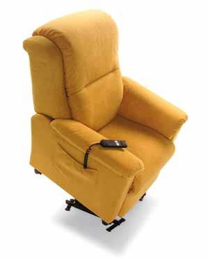 Poltrone a 2 motori Made in Italy 01834.? SALLY 2EL Poltrona elevabile per relax con ruote e a due motori.