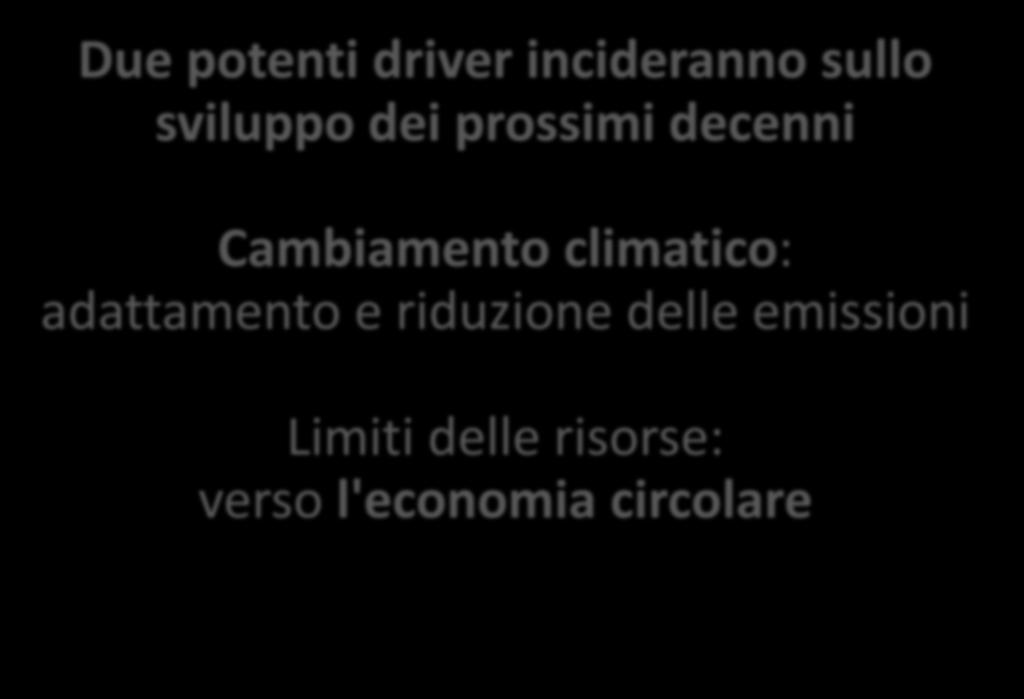 climatico: adattamento e riduzione delle