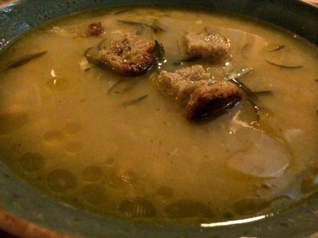 ProLoco Centocelle, la zuppa di ceci Indovinato anche l abbinamento del broccolo romano con
