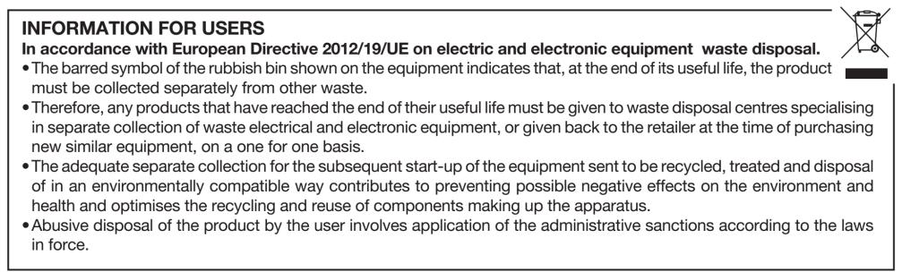 risk of electric shock, do not clean the heating element with water and do not immerse it in water.