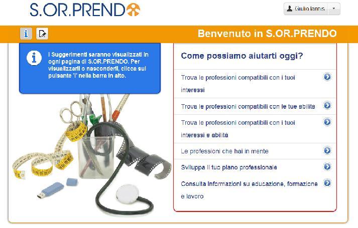 LO STRUMENTO E uno strumento progettato per promuovere l'esplorazione degli interessi, preferenze e abilità dello studente in riferimento ad aree di attività, professioni e relativi percorsi di