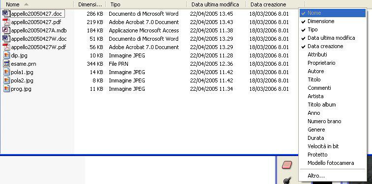 File - 3 Altri attributi dei file sono la locazione, la dimensione, la data e ora di creazione... D.