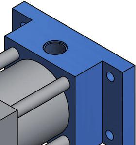 Forme costruttive Serie HL e HP Mounting HL and HP Series Forme costruttive Serie HL e HP Mounting HL and HP Series Flangia anteriore / Front flange Flangia posteriore / Rear flange P Q Serie Series