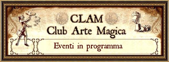 Programma delle serate del CLUB ARTE MAGICA di Milano Appuntamento di: venerd 09/10/2015 DISCUTIAMO INSIEME.