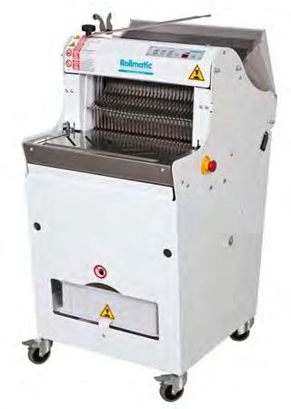 ote CP42S CP52S Taglierina per pane automatica con base Automatic bread slicer with base 420 520 mm automatica programmabile Caratteristiche taglio singolo o continuo, velocità Sicurezze coperchio,