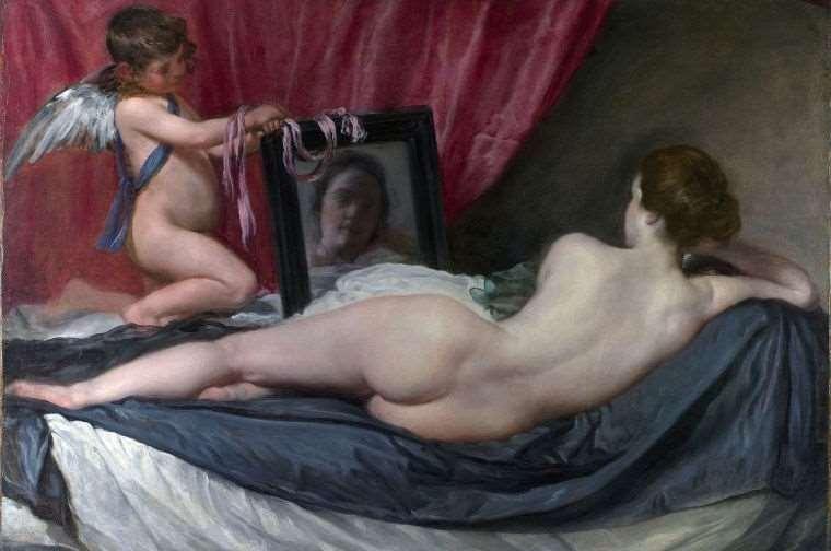 bellezza Non rivolge lo sguardo allo spettatore Diego Velázquez, Venere allo specchio (conosciuto