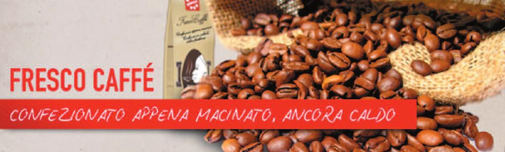 Miscela di caffè DELIZIOSA Miscela di caffè densa, finemente aromatica, realizzata con le migliori qualità di arabica e robusta, utilizzate per la nostra miscela bar Deliziosa, per