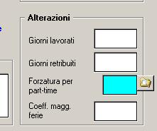 2.3. PROFILO ORARIO CALENDARIO Si segnala l inserimento della scelta Z - FORZATURA PER GG. RETRIBUITI E GG.