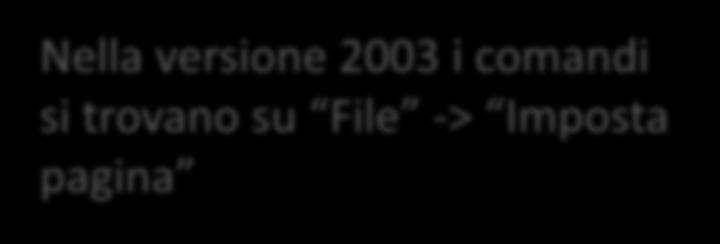 un impostazione di default) Stretto (è un impostazione di default) Questa opzione viene selezionata quando vogliamo