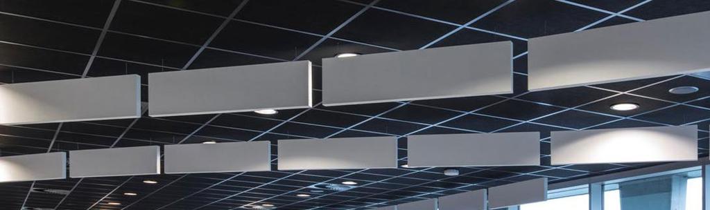 Livellamento Regolare l'altezza utilizzando una livella a bolla: Installazione di Rockfon System Contour Ac Baffle al di sotto di un controsoffitto esistente È possibile