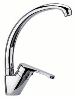 sink mixer with tube swivelling spout DU 181  sink