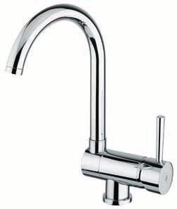 One-hole sink mixer swivel spout EVO 184 Miscelatore lavello