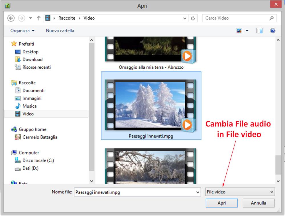 3/5 Riprodurre un video su più diapositive È possibile riprodurre un clip video su più diapositive come sfondo per le immagini ﬁsse o vice versa.