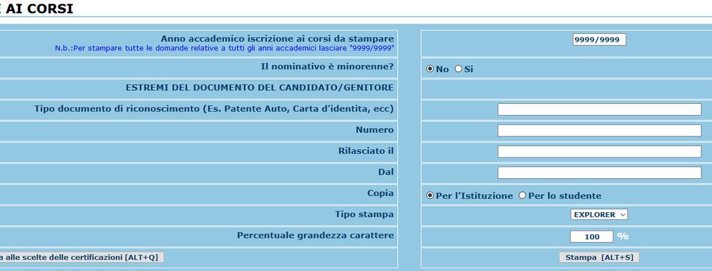 pagina personale utilizzando la scheda Fascicolo Allievo E inoltre necessario consegnare oppure inviare tramite posta