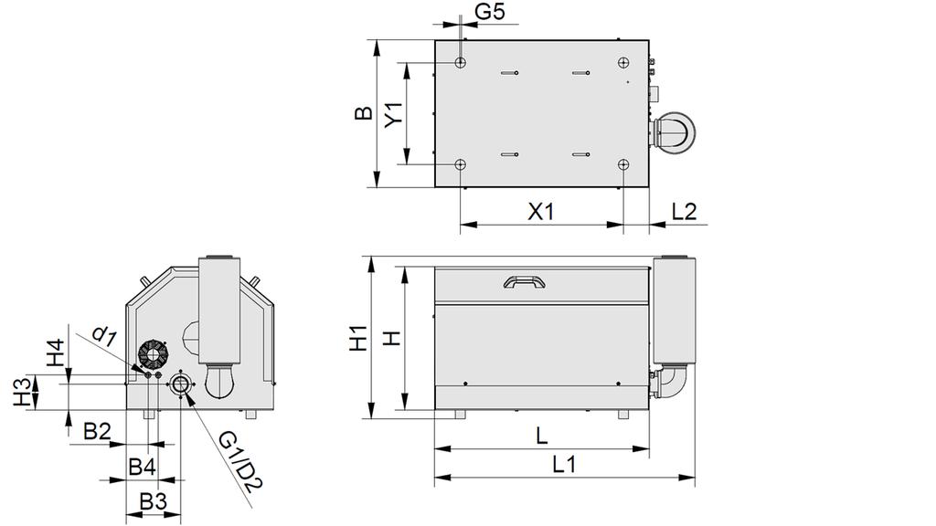 Dati tecnici Varianti con copertura in lamiera d acciaio Parametri 10.04.04....00238.00307.00317 10.04.04....00239.00308.