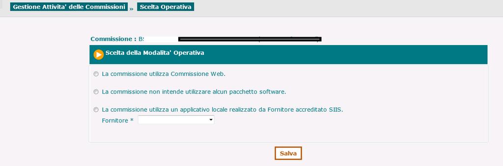 attività bloccare e sbloccare i dati di presentazione Il tasto Scelta Operativa consente di