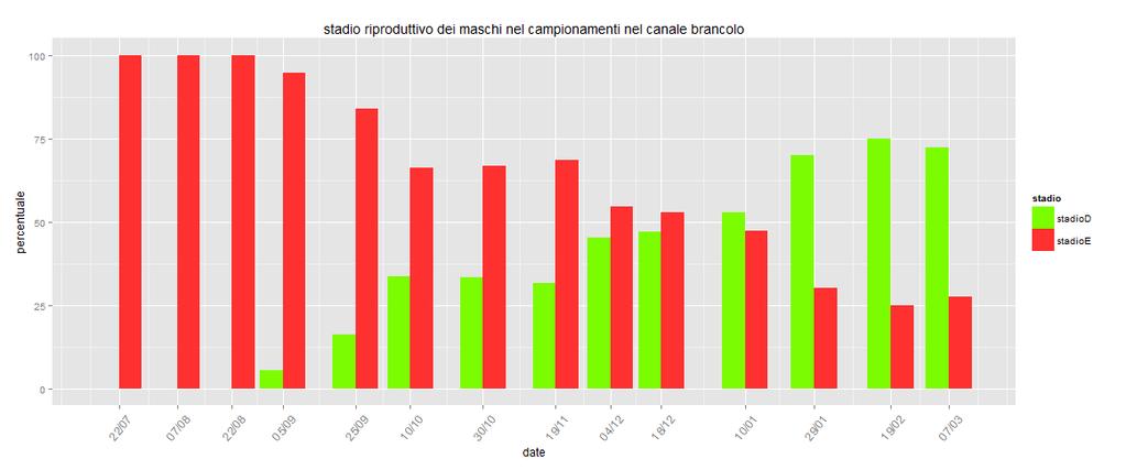 presentano il morfotipo riproduttivo