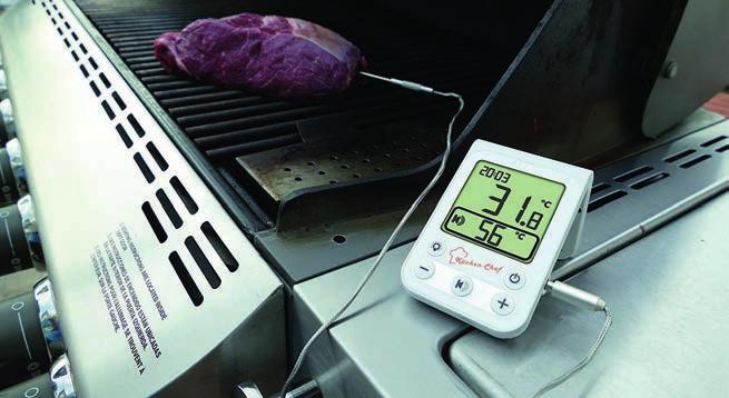 Digitale TF 14.1510.02 Termometro universale da cucina con sonda, ideale per la preparazione ottimale di carne e pollame monitorando la temperatura interna.