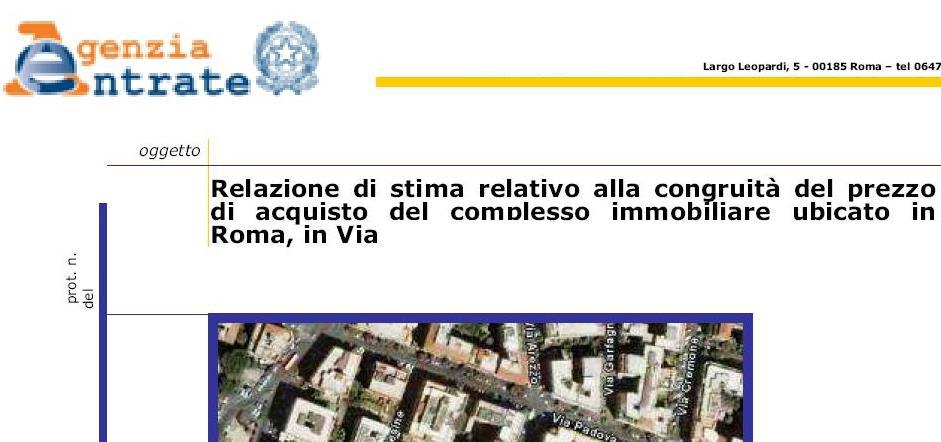 Indagine del mercato immobiliare L attività di rilevazione inizia con la scelta e la ricerca delle fonti da