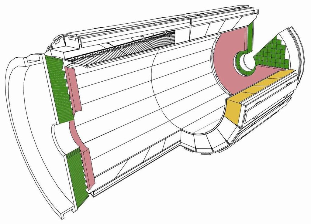 ECAL @ CMS Precision electromagnetic calorimetry: 75848 PWO crystals PWO: PbWO 4 about 10 m 3, 90 ton