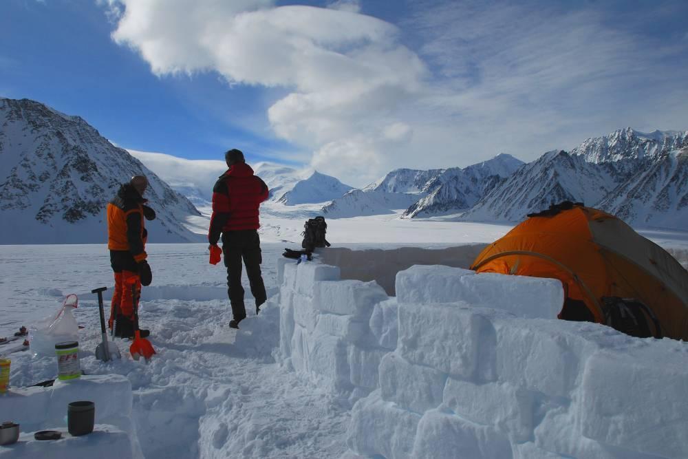 verso l Harvard Glacier.