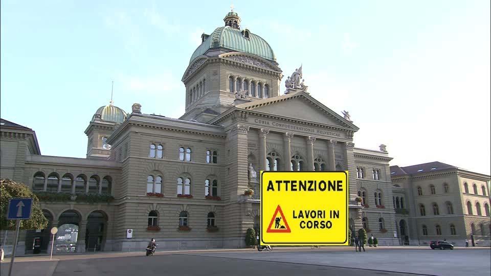 Attenzione: lavori in corso a Berna La procedura di revisione delle leggi e delle ordinanze svizzere in materia di
