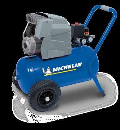 Air Compressor MCX 24 - MCX 50 Oil free Direct driven with full cast iron cylinder Motore coassiale con cilindro in ghisa Ergonomic rubber handle Manico in gomma