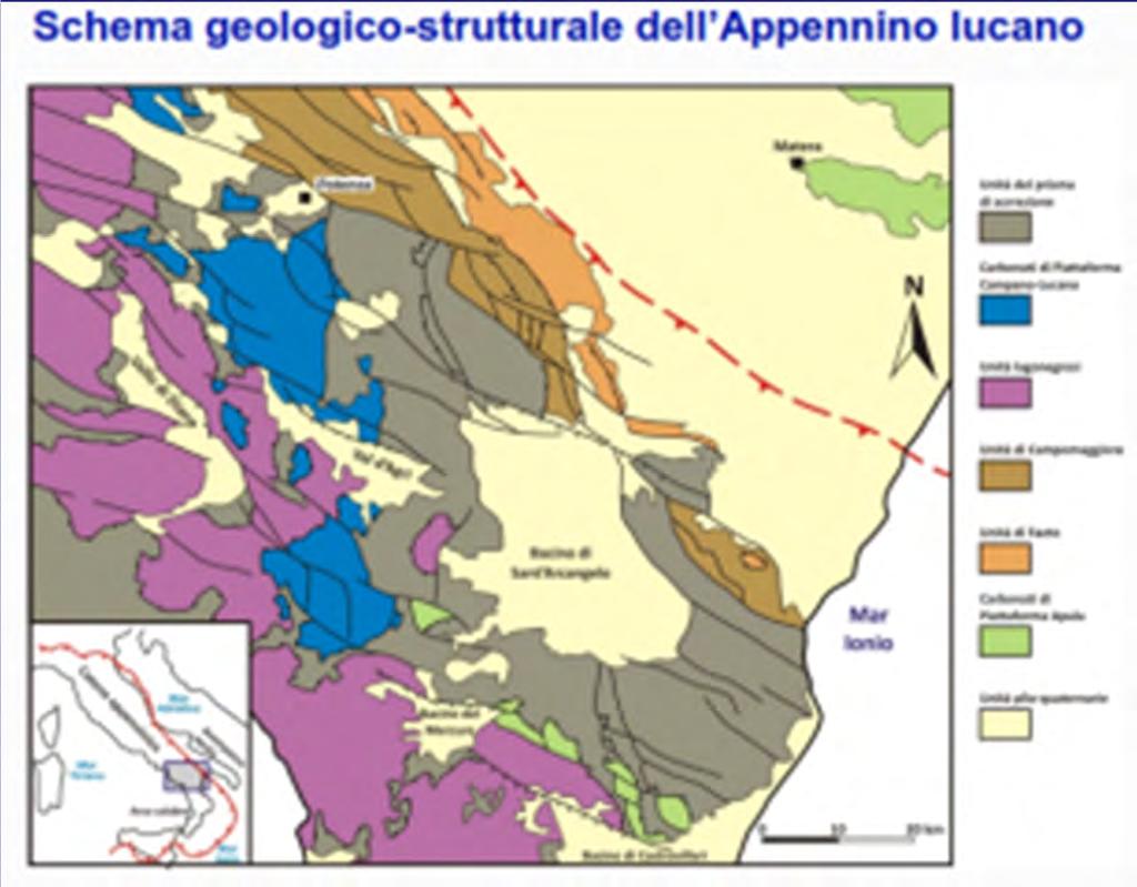 PREDISPOSIZIONE AL DISSESTO: fattori litostratigrafici e strutturali Terreni che hanno subito un forte