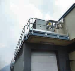 Sono stati progettati per coperture piane dotate di macchinari che richiedono la presenza di operatori per la manutenzione oppure per edifici che abbiano accesso al tetto su