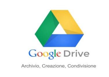 POSSIBILITÀ OFFERTE DAL MONDO GOOGLE Google Drive è un servizio, in ambiente cloud computing, di memorizzazione e sincronizzazione online introdotto da Google il 24 aprile 2012.